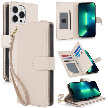 Multi-Card Wallet RFID Leather Phone Case, For iPhone 14 Pro, For iPhone 14 Pro Max, For iPhone 13 Pro Max