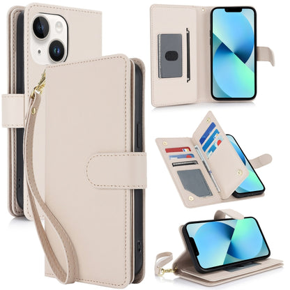 Multi-Card Wallet RFID Leather Phone Case, For iPhone 13 Pro, For iPhone 13, For iPhone 12 Pro Max