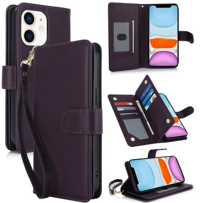 Multi-Card Wallet RFID Leather Phone Case