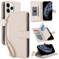 Multi-Card Wallet RFID Leather Phone Case, For iPhone 11 Pro