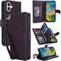 Multi-Card Wallet RFID Leather Phone Case