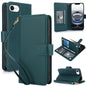 Multi-Card Wallet RFID Leather Phone Case, For iPhone 18 Pro / 17 Pro, For iPhone 18 Pro Max / 17 Pro Max, For iPhone 17e / 16e