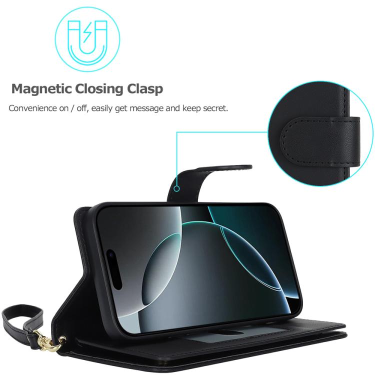 Multi-Card Wallet RFID Leather Phone Case