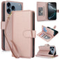 Multi-Card Wallet RFID Leather Phone Case, For iPhone 17e / 16e, For iPhone 17 Pro Max, For iPhone 17 Pro