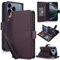 Multi-Card Wallet RFID Leather Phone Case, For iPhone 17e / 16e, For iPhone 17 Pro Max, For iPhone 17 Pro