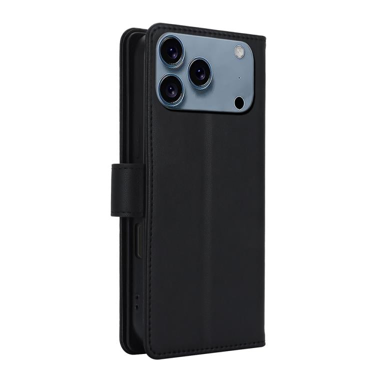 Multi-Card Wallet RFID Leather Phone Case, For iPhone 18 Pro / 17 Pro, For iPhone 18 Pro Max / 17 Pro Max, For iPhone 17e / 16e