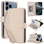 Multi-Card Wallet RFID Leather Phone Case, For iPhone 18 Pro / 17 Pro, For iPhone 18 Pro Max / 17 Pro Max, For iPhone 17e / 16e