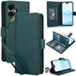 Multi-Card Wallet RFID Leather Phone Case, For iPhone 17, For iPhone Air, For iPhone 16 Pro Max