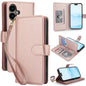 Multi-Card Wallet RFID Leather Phone Case, For iPhone 17, For iPhone Air, For iPhone 16 Pro Max