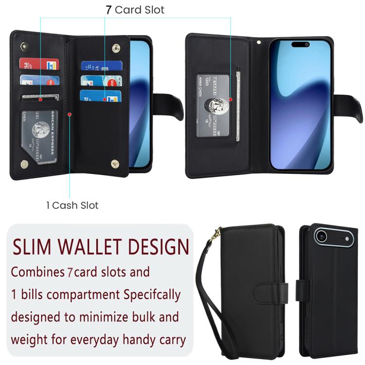 Multi-Card Wallet RFID Leather Phone Case