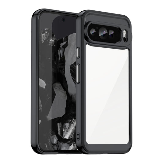 Colorful Series Acrylic Hybrid TPU Phone Case, For Google Pixel 9 Pro XL, For Google Pixel 9 Pro, For Google Pixel 9