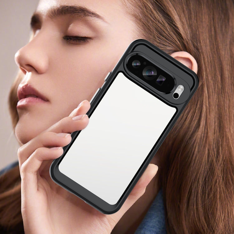 Colorful Series Acrylic Hybrid TPU Phone Case, For Google Pixel 9 Pro XL, For Google Pixel 9 Pro, For Google Pixel 9