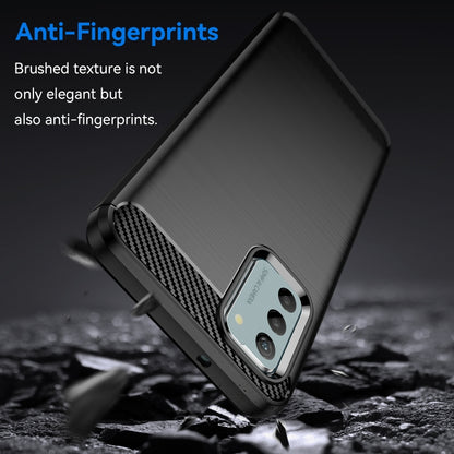 Carbon Fiber Brushed Texture TPU Phone Case