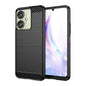 Brushed Texture Carbon Fiber TPU Phone Case