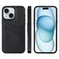 Litchi Leather Skin Card Slots Phone Case, For iPhone 16, For iPhone 15 Pro Max, For iPhone 15 Pro, For iPhone 15 Plus