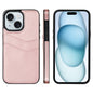 Litchi Leather Skin Card Slots Phone Case, For iPhone 15, For iPhone 14 Plus, For iPhone 14, For iPhone 14 Pro