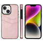 Litchi Leather Skin Card Slots Phone Case, For iPhone 15, For iPhone 14 Plus, For iPhone 14, For iPhone 14 Pro