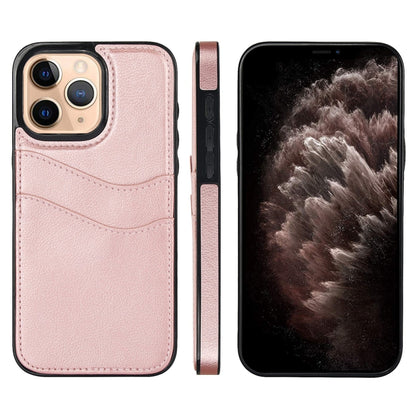 Litchi Leather Skin Card Slots Phone Case, For iPhone 12, For iPhone 12 Pro Max, For iPhone 12 Pro, For iPhone 11 Pro Max