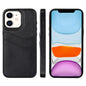 Litchi Leather Skin Card Slots Phone Case, For iPhone 11, For iPhone 11 Pro