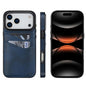 Litchi Leather Skin Card Slots Phone Case, For iPhone 17e / 16e, For iPhone 17 Pro Max, For iPhone 17 Pro, For iPhone 17