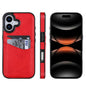 Litchi Leather Skin Card Slots Phone Case, For iPhone 17e / 16e, For iPhone 17 Pro Max, For iPhone 17 Pro, For iPhone 17