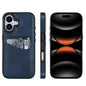 Litchi Leather Skin Card Slots Phone Case, For iPhone 17e / 16e, For iPhone 17 Pro Max, For iPhone 17 Pro, For iPhone 17