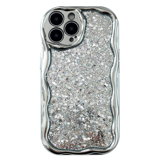 Electroplated TPU Wavy Edge Glitter Phone Case