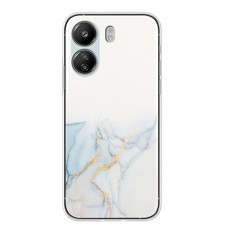 Hollow Marble Pattern TPU Straight Edge Phone Case