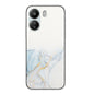 Hollow Marble Pattern TPU Straight Edge Phone Case