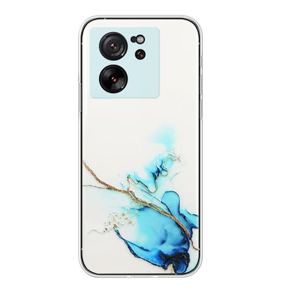 Hollow Marble Pattern TPU Straight Edge Phone Case