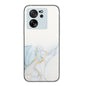 Hollow Marble Pattern TPU Straight Edge Phone Case