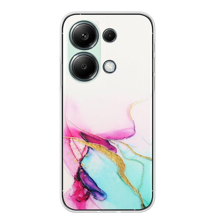 Hollow Marble Pattern TPU Straight Edge Phone Case