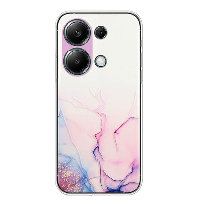 Hollow Marble Pattern TPU Straight Edge Phone Case