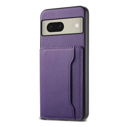 Calf Texture Card Bag Design Full Coverage Phone Case, For Google Pixel 10 Pro XL, For Google Pixel 10 Pro / 10, For Google Pixel 8a, For Google Pixel 8, For Google Pixel 7a, For Google Pixel 7 Pro 5G