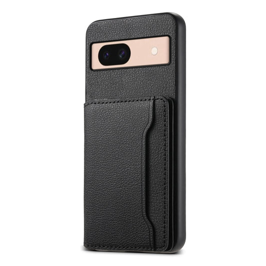 Calf Texture Card Bag Design Full Coverage Phone Case, Series 1