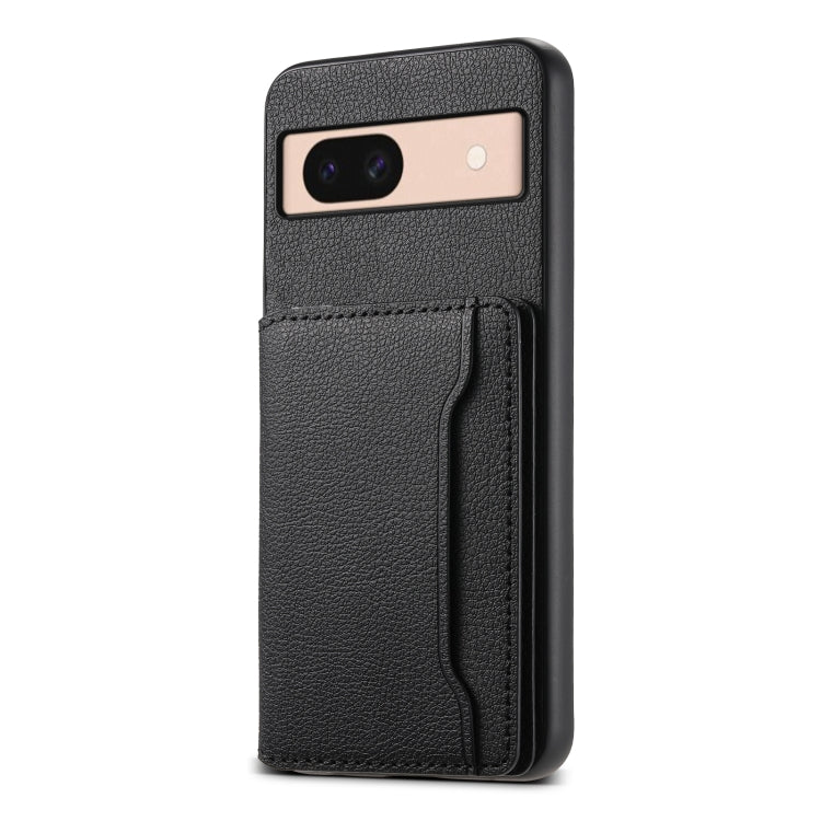 Calf Texture Card Bag Design Full Coverage Phone Case, For Google Pixel 10 Pro XL, For Google Pixel 10 Pro / 10, For Google Pixel 8a, For Google Pixel 8, For Google Pixel 7a, For Google Pixel 7 Pro 5G