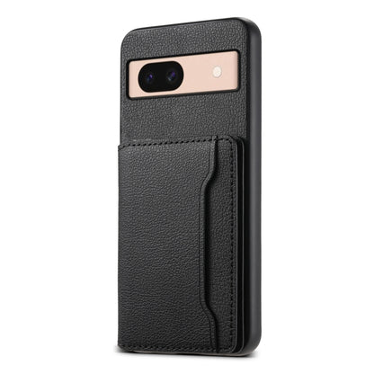 Calf Texture Card Bag Design Full Coverage Phone Case, For Google Pixel 10 Pro XL, For Google Pixel 10 Pro / 10, For Google Pixel 8a, For Google Pixel 8, For Google Pixel 7a, For Google Pixel 7 Pro 5G