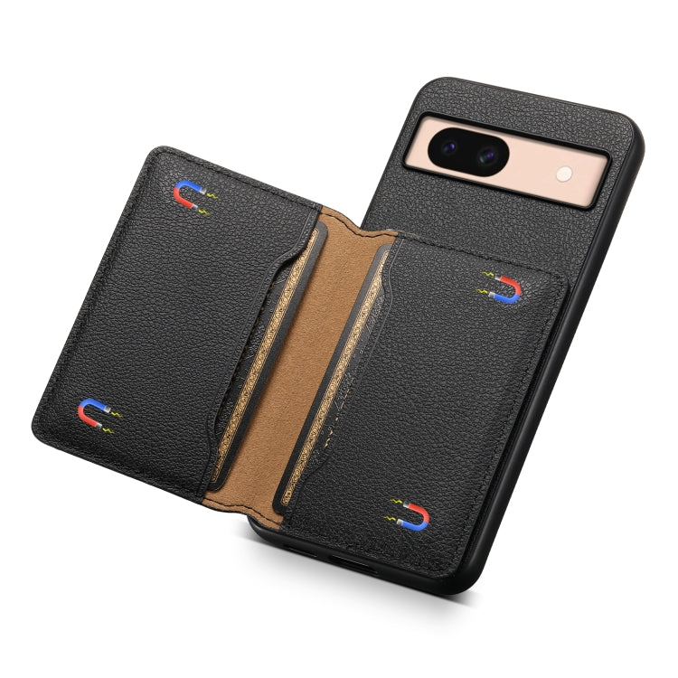 Calf Texture Card Bag Design Full Coverage Phone Case, Series 1