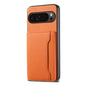 Calf Texture Card Bag Design Full Coverage Phone Case, For Google Pixel 10 Pro XL, For Google Pixel 10 Pro / 10, For Google Pixel 8a, For Google Pixel 8, For Google Pixel 7a, For Google Pixel 7 Pro 5G
