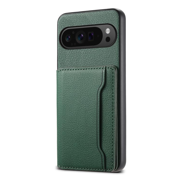 Calf Texture Card Bag Design Full Coverage Phone Case, For Google Pixel 10 Pro XL, For Google Pixel 10 Pro / 10, For Google Pixel 8a, For Google Pixel 8, For Google Pixel 7a, For Google Pixel 7 Pro 5G