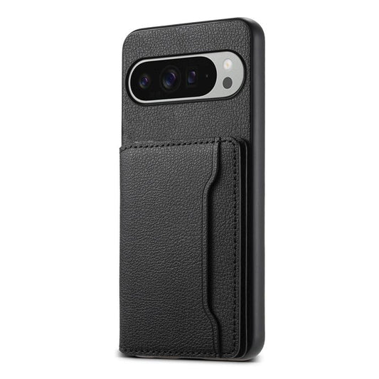 Calf Texture Card Bag Design Full Coverage Phone Case, For Google Pixel 10 Pro XL, For Google Pixel 10 Pro / 10, For Google Pixel 8a, For Google Pixel 8, For Google Pixel 7a, For Google Pixel 7 Pro 5G
