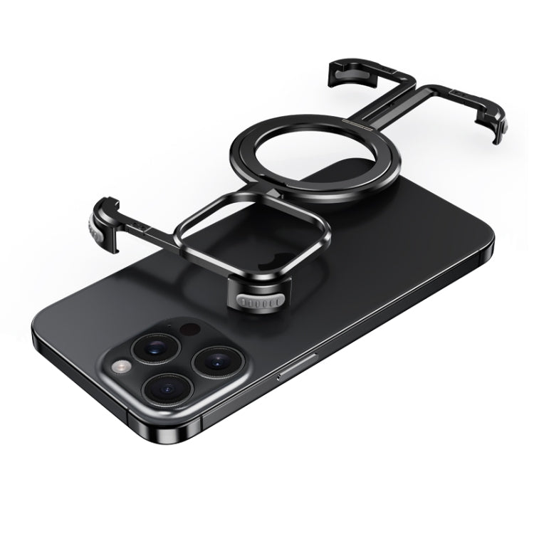 MagSafe Magnetic Frameless Holder Phone Case, For iPhone 15 Pro Max, For iPhone 15 Pro, For iPhone 15 Plus, For iPhone 15, For iPhone 14 Pro, For iPhone 14 Pro Max, For iPhone 13 Pro Max, For iPhone 13 Pro