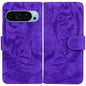 Tiger Embossing Pattern Flip Leather Phone Case, For Google Pixel 10a, For Google Pixel 9a, For Google Pixel 9 Pro 5G, For Google Pixel 9