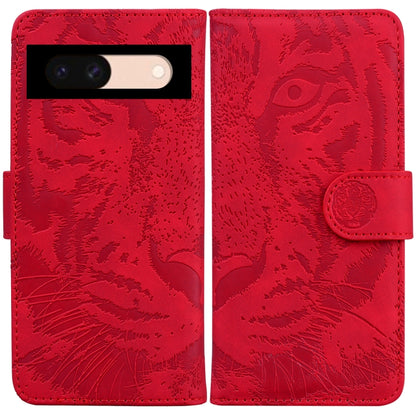 Tiger Embossing Pattern Flip Leather Phone Case