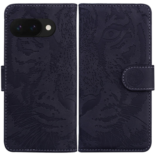 Tiger Embossing Pattern Flip Leather Phone Case, For Google Pixel 9a, For Google Pixel 9 Pro 5G, For Google Pixel 9, For Google Pixel 8a