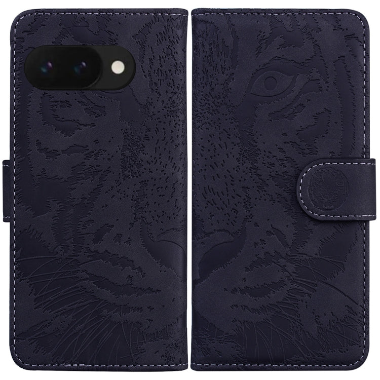 Tiger Embossing Pattern Flip Leather Phone Case, For Google Pixel 10a, For Google Pixel 9a, For Google Pixel 9 Pro 5G, For Google Pixel 9