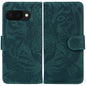 Tiger Embossing Pattern Flip Leather Phone Case, For Google Pixel 10a, For Google Pixel 9a, For Google Pixel 9 Pro 5G, For Google Pixel 9