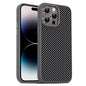 Carbon Fiber Textured Oil Spray PC + TPU Phone Case