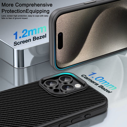 Carbon Fiber Textured Oil Spray PC + TPU Phone Case