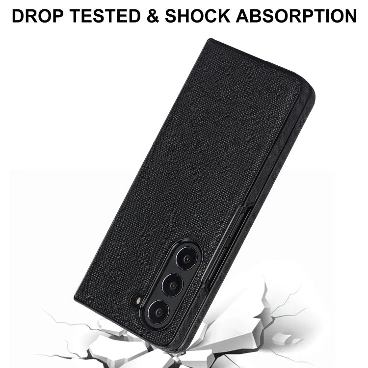 Cross Pattern Foldable Phone Case